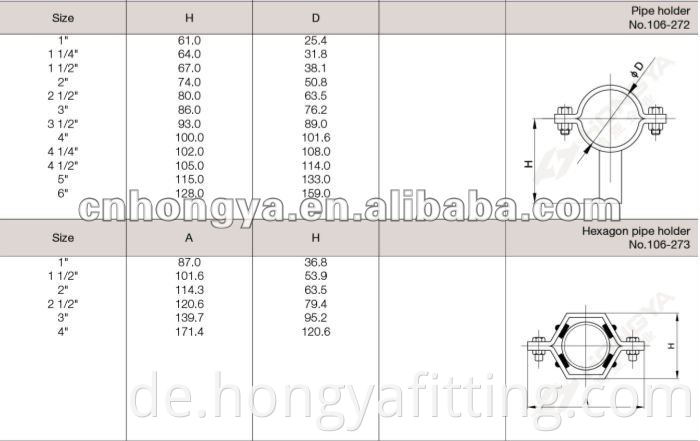 Stainless Steel Pipe Bracket